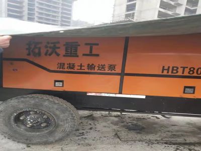 HBT8016110S拖式混凝土泵出租