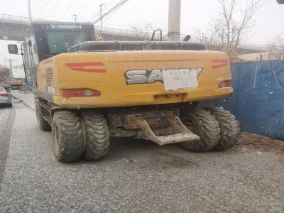 SY155W轮胎式挖掘机出租