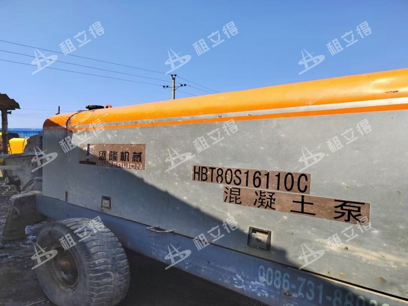 HBT8016110C拖式混凝土泵出租